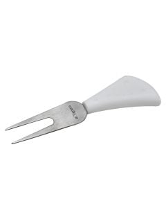 Yeast cheese knife, metallic, white,