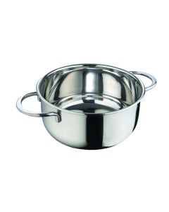 Induction stainless steel cookerEtherna, stainless steel 18/10, silver, Dia.18 cm / 2.2L
