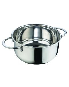 Induction stainless steel cooker Etherna, stainless steel 18/10, silver, Dia.22 cm / 3.9L