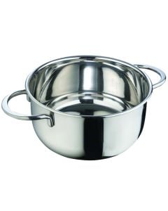 Induction stainless steel cooker Etherna, stainless steel 18/10, silver, Dia.22 cm / 3.9L