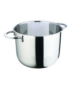 Deep Induction stainless steel cooker Etherna, stainless steel 18/10, silver, Dia.22 cm / 3.9L