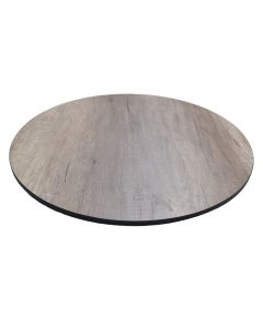 Table top, HPL, brown, Dia.60 cm