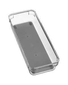 Organizer, PET/TPE, grey+transparent, 23x9x4.5 cm