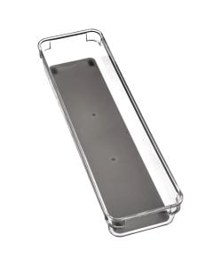 Organizer, PET/TPE, grey+transparent, 32.5x9x4.5 cm