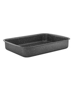 Germanitium granite casserole, aluminum, gray, 30x22 cm