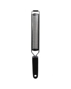 Hand grate for citrus, stainless steel, gray, 37x4.5 cm