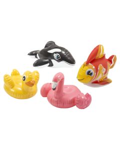 Intex water toys, for children 2-4 years old, plastic, different colors and characters, 15.4x9.4x2.6 cm