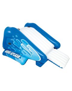 Intex sliding tube, children 6+ years old, PVC, blue / white, 333x206x117 cm