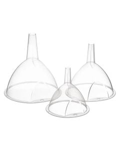 Hinka set (PK 3), plastic, transparent, Dia.10.2 / 12.6 / 14.3 cm