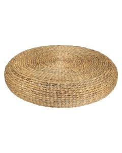 Seat Wond Ottoman, natural rattan, beige, Dia.55xH14 cm