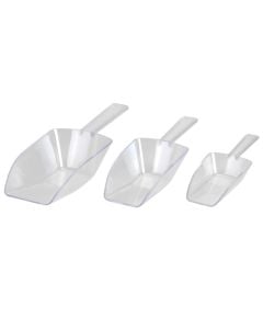 Set measuring spoon (PK 3), PE, transparent, 35, 75 and 135 ml