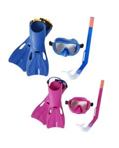 Set of Airway swimming goggles and shovels Bestway, plastic, different colors, 3+ years old