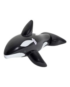 Whale shape Bestway, PVC, black, 203x102 cm