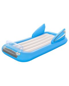 Bestway inflatable water mattress, PVC, blue, 190x128 cm