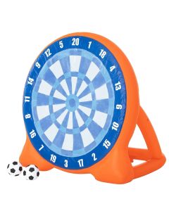 Beach game with ball Bestway, PVC, orange / blue, 157x107x157 cm