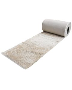 Shaggy rug Oslo, modern, synthetic yarn, beige, 80 cm