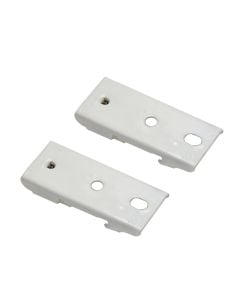 Curtain rail accessories on the ceiling, metal, white, 7cm