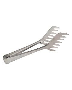 Spaghetti staples, stainless steel, silver, 20 cm