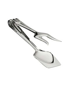 Meat staples, stainless steel, silver, 20 cm