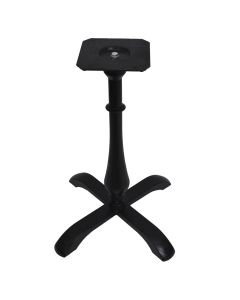 Table top holding structure, steel, black, Dia.60xH74 cm