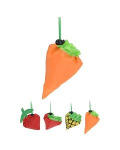 Foldable shopping bag, polyester, different colors, 35x48 cm