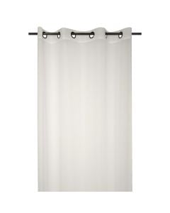 Moanna thin curtain with rings, polyester, shade of beige, 135x260 cm