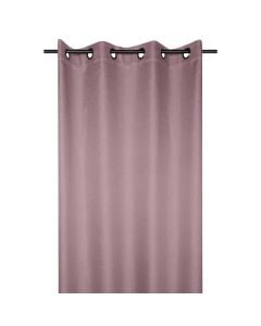 Copenhague full curtain with rings, polyester, purple, 140x260 cm