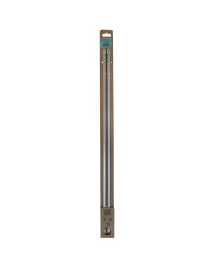 Extension Rod for curtains, Size: 60/80cm, Color: Silver, Material: Metallic