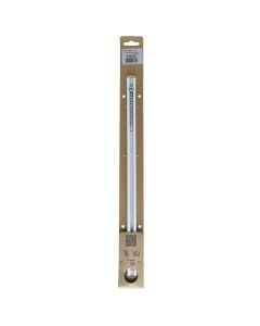 Extension Rod for curtains, Size: 40/60cm, Color: White, Material: Metallic