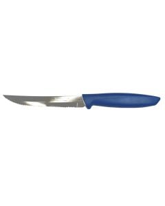 Tomato kitchen knife, metalic+PP, blue, 12 cm