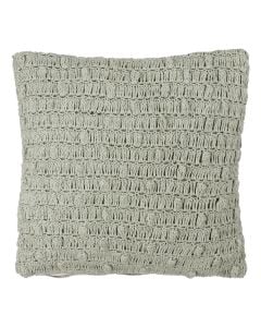 Decorative pillow, cotton, green, 45x45 cm