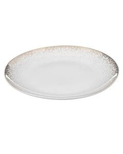 Dessert plate, porcelain, white, Dia.19 cm