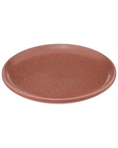 Dessert plate, ceramic, brown, Dia.18 cm
