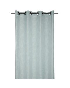 Veil curtain with rings Ontario, polyester, green, 135x240 cm
