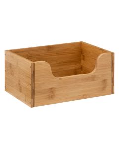 Counter organizer, bamboo, brown, 15x31.5xH21.5 cm