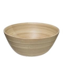 Salad bowl, bamboo, naturally, Dia.17xH7.5 cm