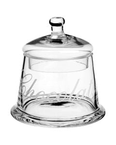 Cake stand, glass, transparent, Dia.12xH13 cm