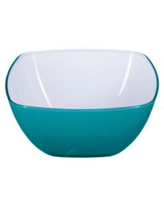 Salad bowl, plastic, green, 19xH9 cm
