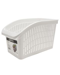 Fridge organizer, PP, white, 16x29x17 cm