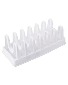 Lid holder, plastic, gray, 25x15x12 cm