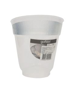 Rice strainer, plastic, transparent, 1.9 Lt