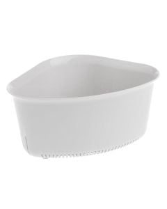 Sink organizer, plastic, white, 1.9 Lt