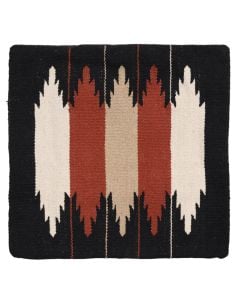 Cusion cover, 100% cotton, black with motifs, 50x50 cm