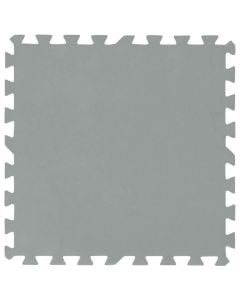 Square pool liner (PK 9), polyethylene, gray, 50x50 cm