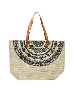 Beach bag for women, polyester, different colors, 38x53 cm
