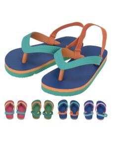 Beach slippers for children, rubber, different colors, no. 28-34