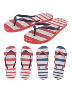 Beach slippers for women, rubber, different colors, no. 36-41