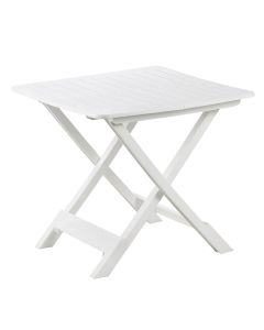 Garden table, Tavere, polypropylene, white, 79x72x70 cm