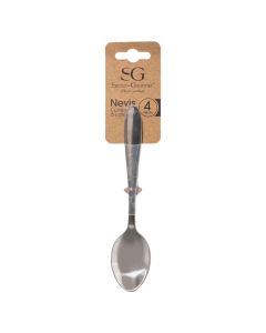 Salad serving accessories, stainless steel, silver, L. 5 x D. 3 x H. 24 cm