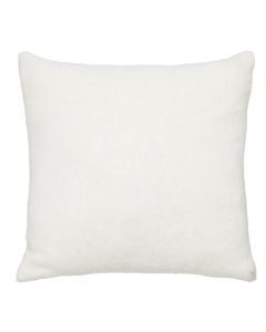 Eff Mohair decorative pillow, polyester, ivory, 45x45 cm
